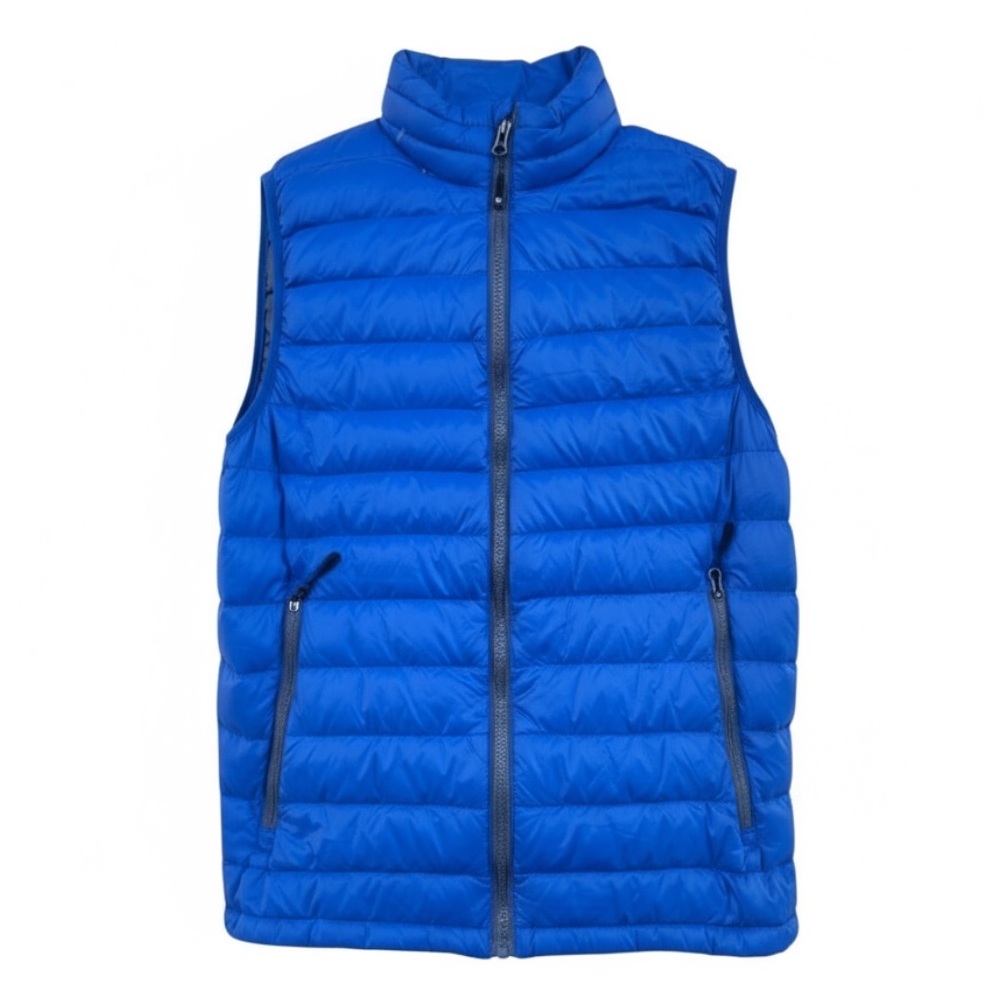 🧊 32 Degrees HEAT Men’s Blue Puffer Vest S 🧥 Lightweight Warm Essential